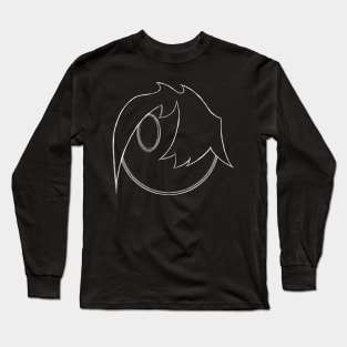 Braincave Face (White) Long Sleeve T-Shirt